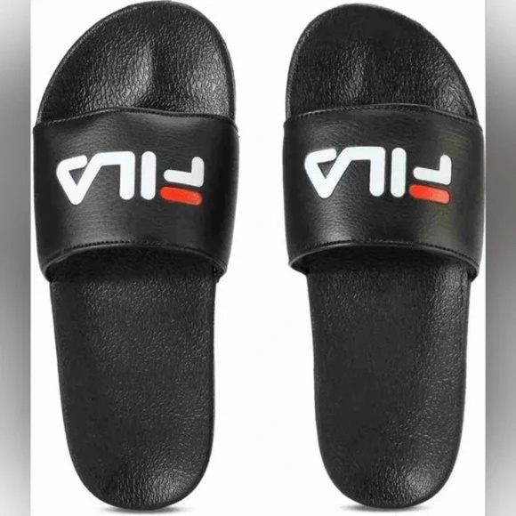 Men's FILA Drifter Slide sandals, size 9.5 (like-new) - Picture 1 of 4